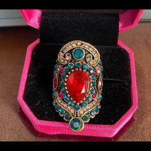 Colorful Jeweled Ring